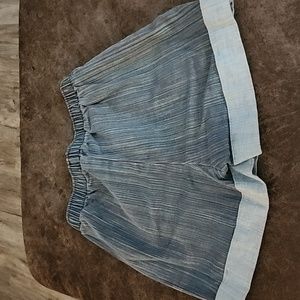 Stripped Mom shorts